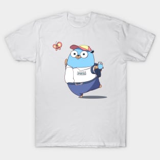 Golang Gopher Go Panic T-Shirt